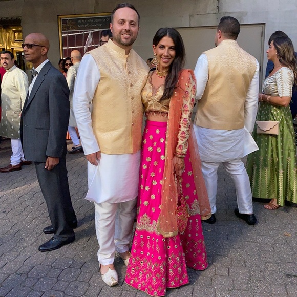 Kurta Bundi Nehru Jacket Set & Shoes - Picture 5 of 7